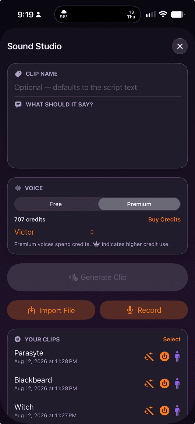 Sound Studio screenshot